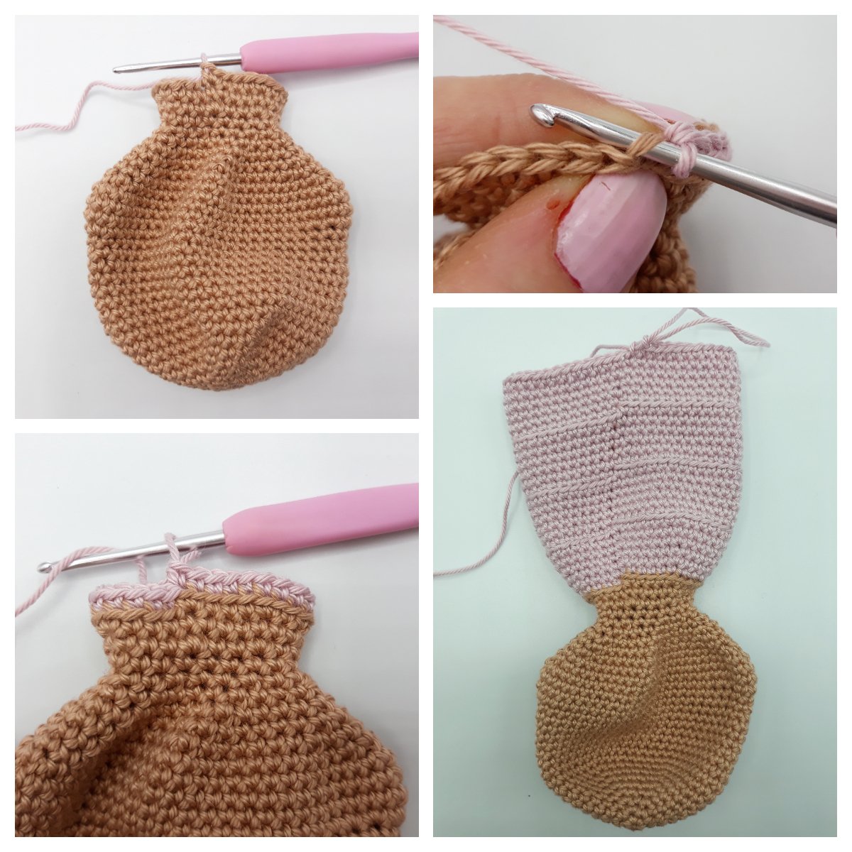 Blog-Inhaltsbild für 'Festliches Otterpärchen, kostenlose Häkelanleitung'